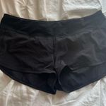 Lululemon Speed Shorts 2.5" Low-Rise Black 12 Photo 0