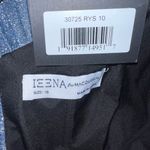 Mac Duggal 
Blue Shimmer Pleated V-Neck Gown Size 10 NWT Photo 4