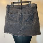 American Eagle 18. Outfitters Black Mini Distressed Mini Skirt Size 6 Photo 3