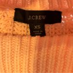 J.Crew  Women’s Woven‎ Knit Pale Pink Long Sleeve Turtleneck Sweater Size XS Photo 7