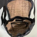 Foley + Corinna Women's Dark Grey Leather Saddle Crossbody Bag Photo 4