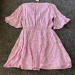 Raga Revolve  metallic dot tassel tie front Dress Photo 1