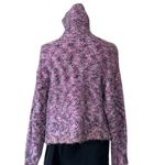 Free People NWT Stella Marled Sweater X-Small, SHOCKING PINK Oversized Photo 8