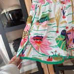 Anthropologie  x Claire Colin art shorts elastic smock waistband colorful print Photo 6