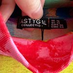 Nasty Gal Kitsch Postcard Mesh Cropped Top, Multicolored, Size 14, NWT Photo 9