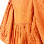 Never a Wallflower High Neck Top Burnt Orange Seersucker Top Size XL NWT Photo 5