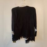No Boundaries  black and white knitted sweater cardigan size womens xs Photo 1
