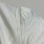 Reformation  Alida Organic Cotton Button-Up Midi Dress in White Size US 4 Photo 9