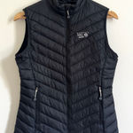 Mountain Hardwear  Women’s Down Puffer Vest Jacket Black Size Small Outdoor Photo 0