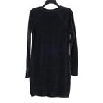 Athleta  Crisscross Velour Tunic Dress Gray Women's Small Photo 7