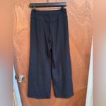 Lululemon Black Pleated High-Rise Wide-Leg Trouser size 4 Photo 7