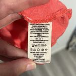 Free People  Lace Trimmed Skater Tank Dress Coral Orange Boho Size XS Photo 6