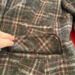 Calvin Klein Jeans Women’s Large Plaid Blazer Jacket Brown Preppy Dark Academia Photo 13