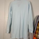 Threadbare Light Blue Long Sleeve Polo Mini Dress Size Medium NWT Photo 6