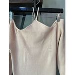 Lost + Wander  Sandy Rock Knit Halter Mini Dress Cream Womens Size Large Photo 6