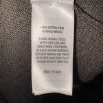 Artisan NY 100% Fine Merino Wool Dark Grey Cowl Neck Sweater Dress Size Small Photo 8