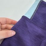 Lululemon  Leggings Womens 6 Purple Dense Slub Denim Wunder Under Crop‎ Photo 11