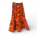 Anthropologie NWT Farm Rio x Floral Maxi Skirt Photo 3