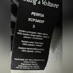 Zadig & Voltaire Black Leather convertible Biker Jacket Photo 9