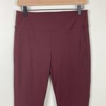 Athleta  Wander Slim Ankle Pants Women’s Size 6 Antique Burgundy Maroon Travel Photo 3