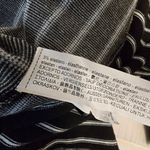ZARA {S} Asymmetrical Striped Dress Black White Photo 9