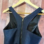 EXPRESS Blue And Black Shimmer Dress Size 4 Photo 4