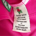 FANM MON Amarya Pink One Shoulder Dress Long Sleeve Cutout Embroidered XS‎ New Photo 10