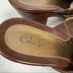 Cole Haan Brown Suede and Leather Buckle Clogs Photo 6