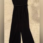 Black Halo NEW  Jackie O Belted Romper Dressy Jumpsuit black size 12 Photo 5