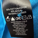 Nic+Zoe Aquamarine Button Up Cardigan Size Petite Large Lightweight Piping NWT Photo 5