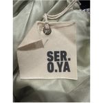 NWT Ser.o.ya Emma Midi Silk Dress in
Sage Sz Small $395‎ Green Photo 10