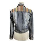 Hot Kiss Denim Jean Jacket Western Southwestern Embroidered size M Photo 3
