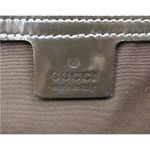 Gucci •  supreme PVC canvas and leather tote bag deep brown Photo 11