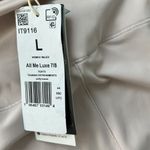 adidas All Me Luxe Hose 7/8 color is PUTTY MAUVE, Size Large, NWT Photo 8