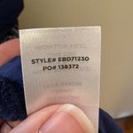 Lulus  At The Afterparty Navy Blue Burnout Velvet Floral Mini Dress Size Small Photo 6