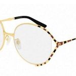 Gucci  Demo Round Ladies Eyeglasses GG0596OA 003 58 Photo 0