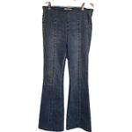 Free People  We The Free Pull-on Front Seam Flare Leg Jeans 29 Boho Penny Lane Photo 6