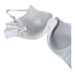 Nautica  INTIMATES 36C white ribbed bra lightly padded t-shirt bra seamless Photo 6