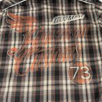 Affliction  American Customs Loud & Fast 73 Hooded Flannel XL Photo 1