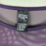 VSX Purple Shoulder Mesh Long Sleeve Workout Top Size XS Photo 1