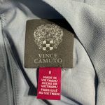 Vince Camuto Pleated Sleeve Float Shift Dress Women's 8 Sky Blue Short Length Photo 6