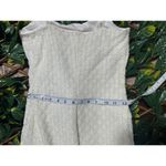 Vintage BYER TOO CALIFORNIA White Bridal Wedding Midi Dress Size Medium Photo 6