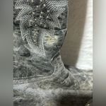 Corral G1030 Gray Western Studded Embroidered wing tipped heeled boots size 11 Photo 4