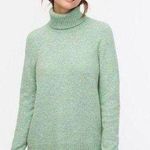 J.Crew green wool turtleneck sweater Photo 0