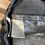 Elan Darkwash Distressed Hem Jeans Size Medium Photo 9