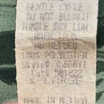 Vintage 90s Dress Green Floral Paisley Animal Print Sleeveless Grunge Maxi XL Photo 9