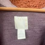 H&M Women’s Shirt Jacket in Jersey. Light Purple/ Lavender. Size Medium Photo 1