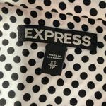 EXPRESS Polka Dot Sleeveless Tie Neck Maxi Dress Pinup Rockabilly Retro Size XS Photo 6