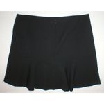 Theory New Womens $235 Skirt Black Ruffle Gida 8 Date Office Nice Warm NWT Wool Photo 3