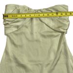 Princess Polly  Strapless Mini‎ Dress Sage Green Twist Front Party Cocktail 4 Photo 2